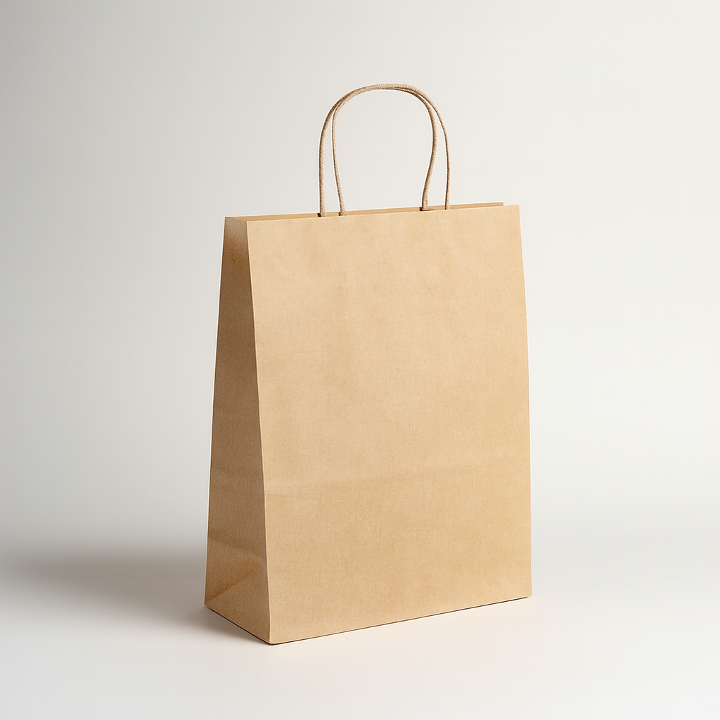 Brown Kraft Paper Carrier - Small - 260x120x340 (300PCS)