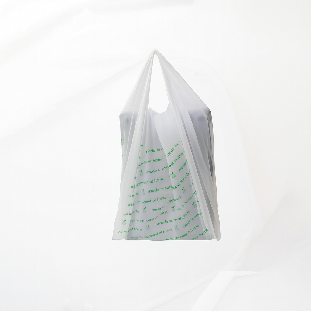 Compostable Vest Carrier bags - 1000 Per Carton