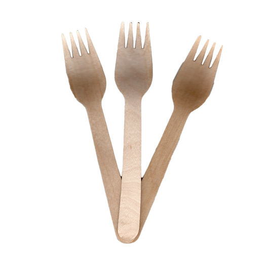Wooden Fork - 1,000 Per Carton