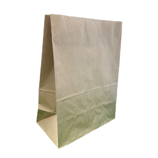 Brown Paper 'Grab Bag' - No Print - 300 Per Carton