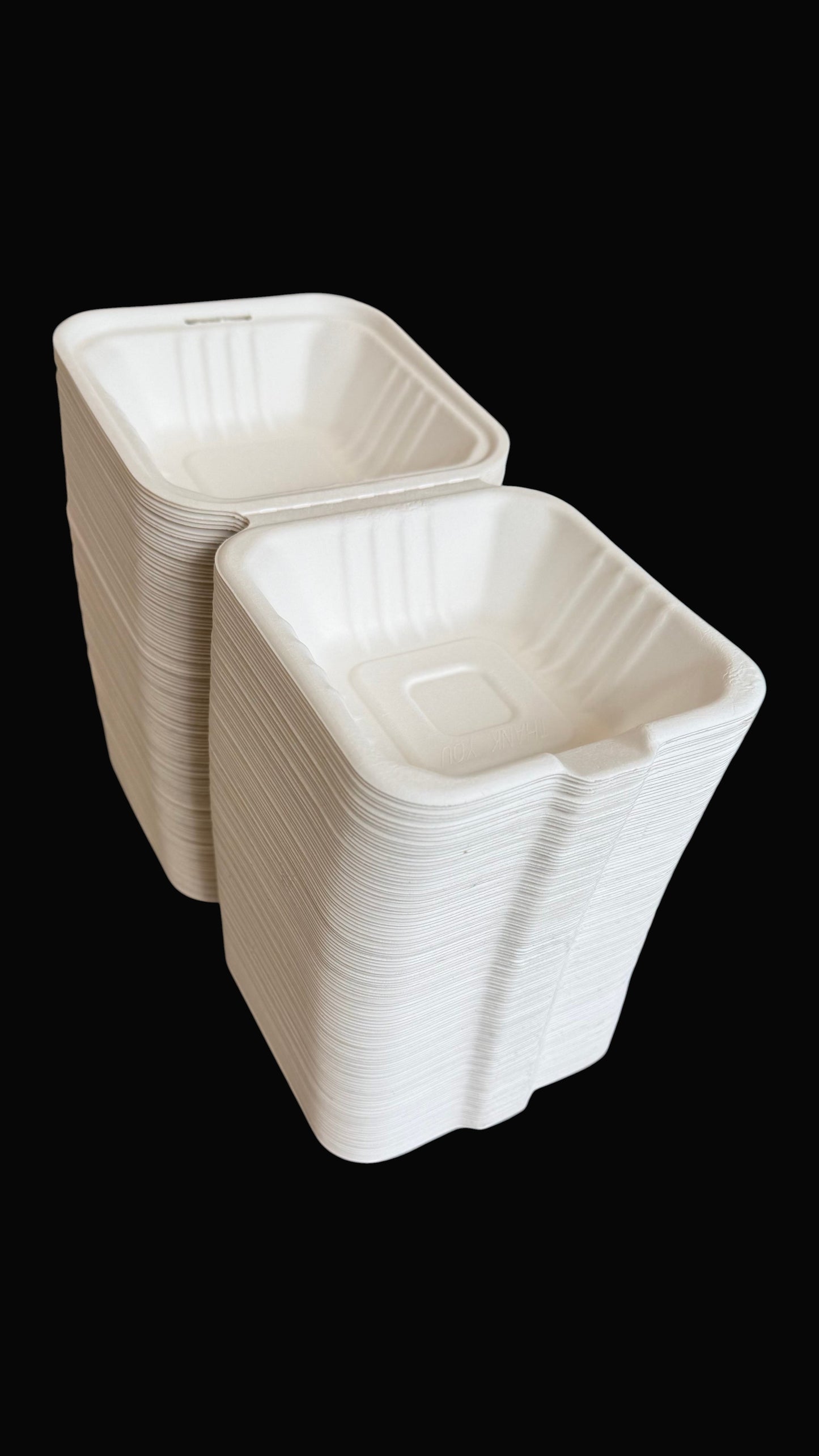 Small Bagasse Clamshell – Ideal for Burgers & Light Meals (From 6.8p each)