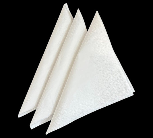 White Square Napkin