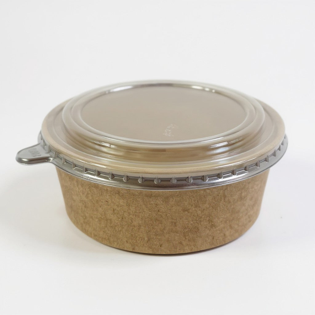1000ml - EcoKraft SALAD BOWL & LID (600PCS)