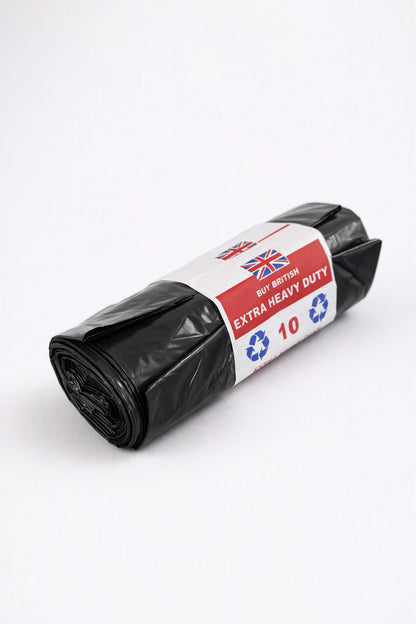 Extra Heavy Duty Black Refuse Sacks – 80L, 200 Bags