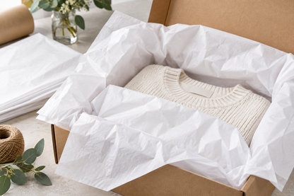 White MF Acid Free Tissue Paper | 750x450mm | Pack of 500