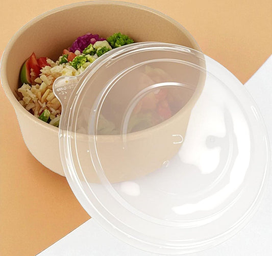 1300ML - EcoKraft SALAD BOWL & LID