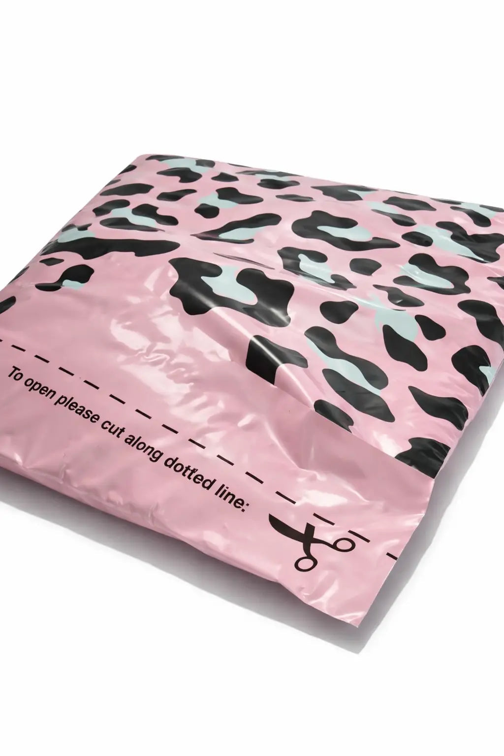 Leopard Print Mailing Bags | Large | 58x70cm | Pack of 20 | Recycled Plastic BSP Retail