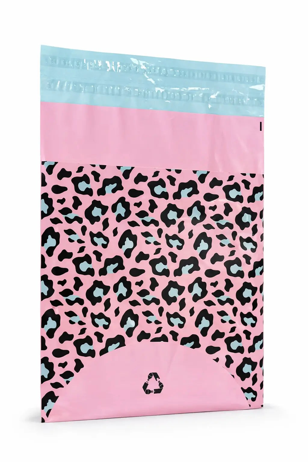 Leopard Print Mailing Bags | Medium | 39x54cm | Pack of 20 | Recycled Plastic BSP Retail