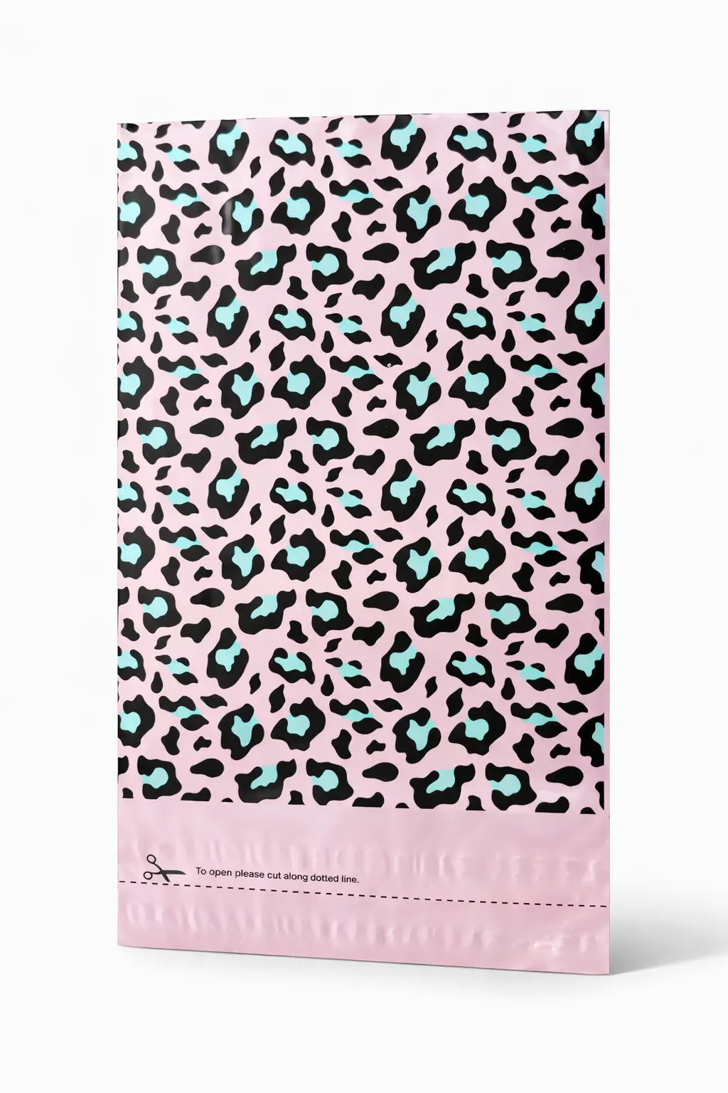 Leopard Print Mailing Bags | Small | 26x40cm | Pack of 20 | Recycled Plastic BSP Retail