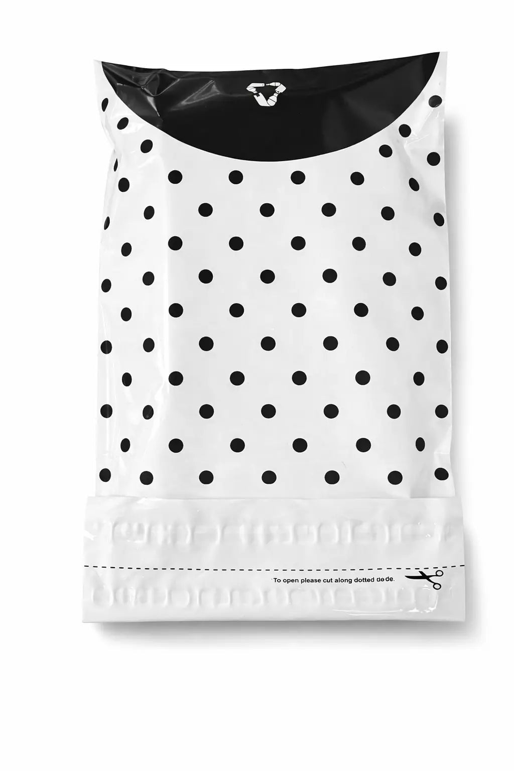 Polka Dot Mailing Bags | Small | 26x40cm | Pack of 20 | Recycled Plastic BSP Retail