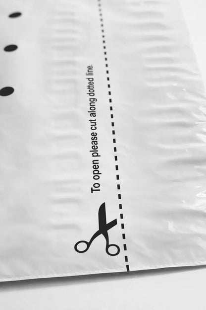 Polka Dot Mailing Bags | Small | 26x40cm | Pack of 20 | Recycled Plastic BSP Retail