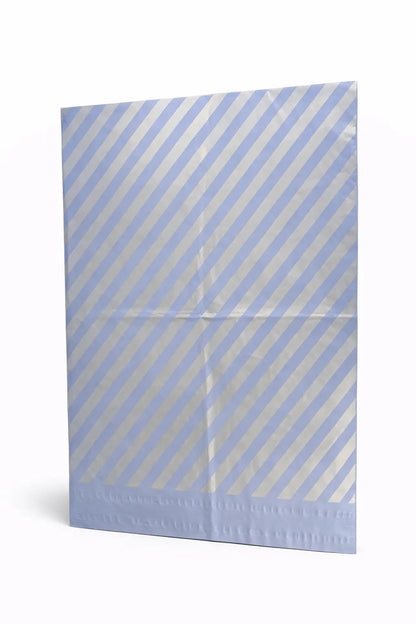 Stripe Mailing Bags | Large | 58x70cm | Pack of 20 | Recycled Plastic BSP Retail