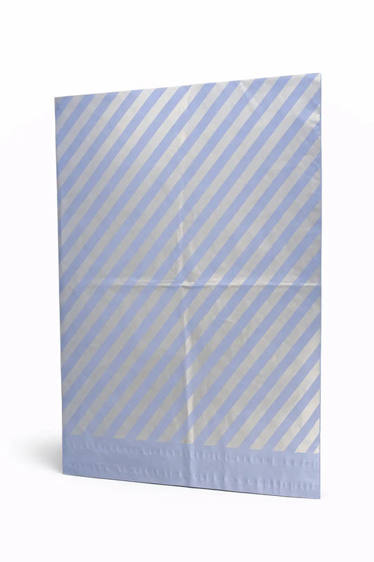 Stripe Mailing Bags | Large | 58x70cm | Pack of 20 | Recycled Plastic BSP Retail