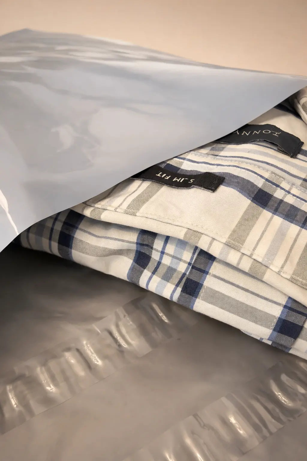 Stripe Mailing Bags | Small | 26x40cm | Pack of 20 | Recycled Plastic BSP Retail