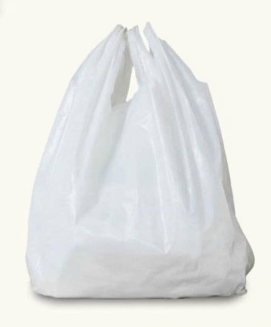 White Vest Carrier bags - 1000 Per Carton