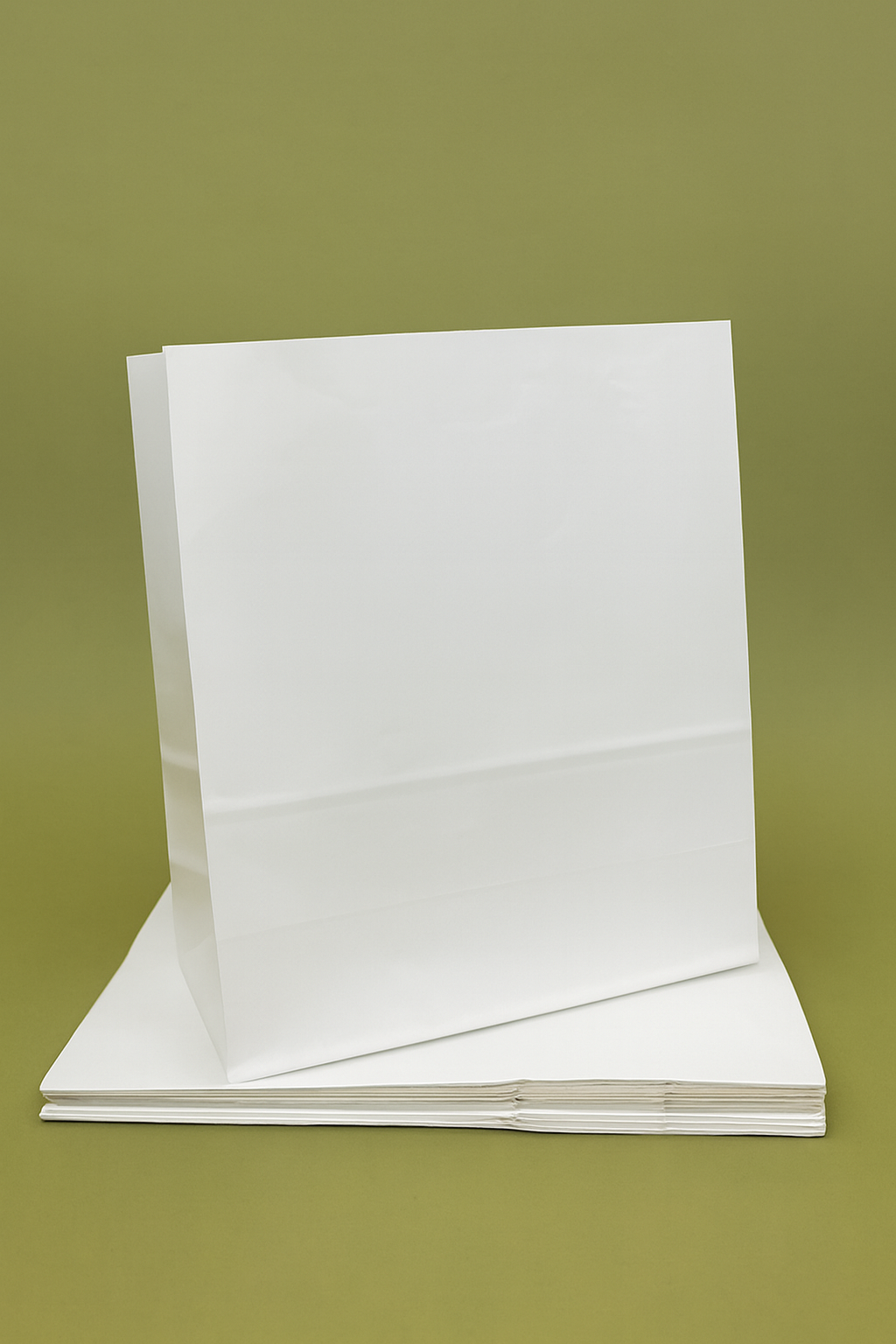 White Paper SOS Paper Bag - 230x120x300mm- 400 Per Carton