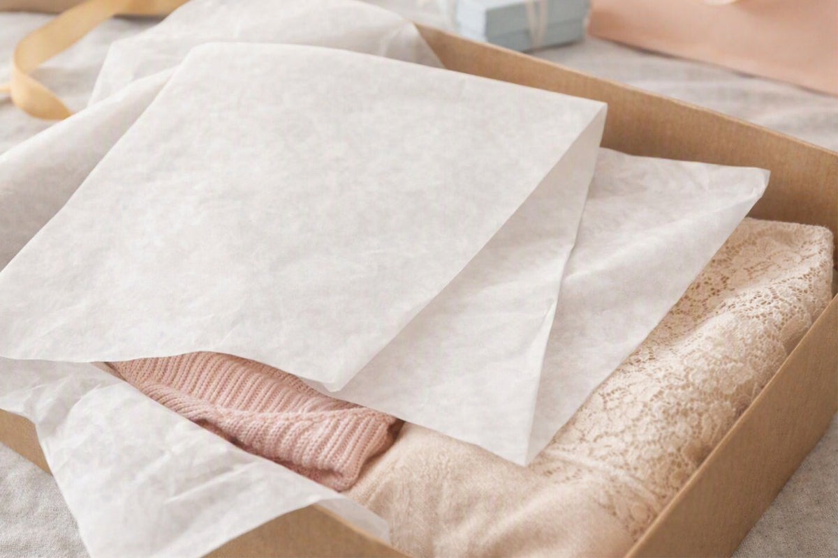 White Acid Free Tissue Paper | 750x500mm | Pack of 500