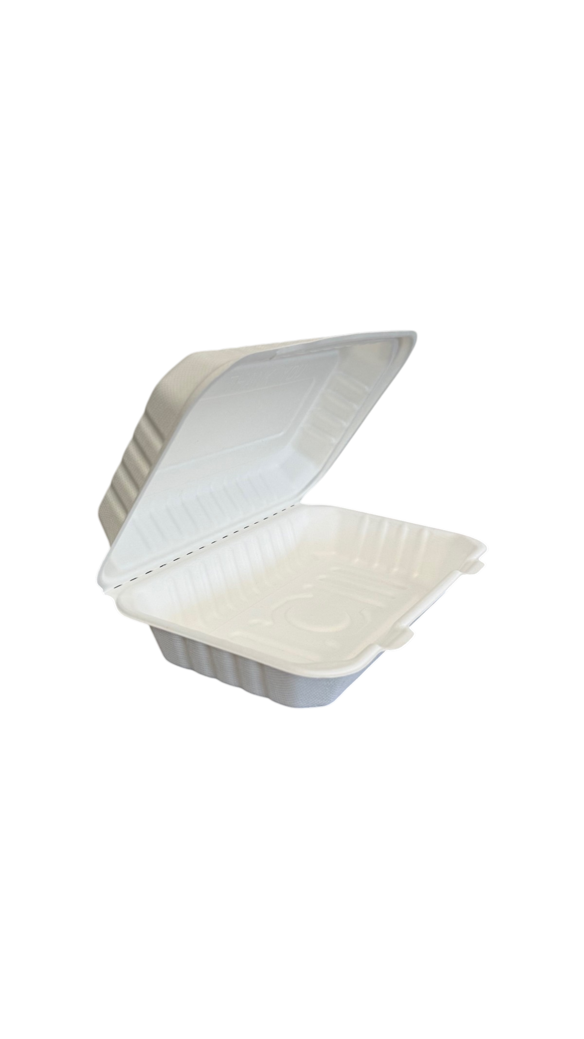 Extra Large Bagasse Clamshell – Ideal for Large Portions (From 14.5p each)