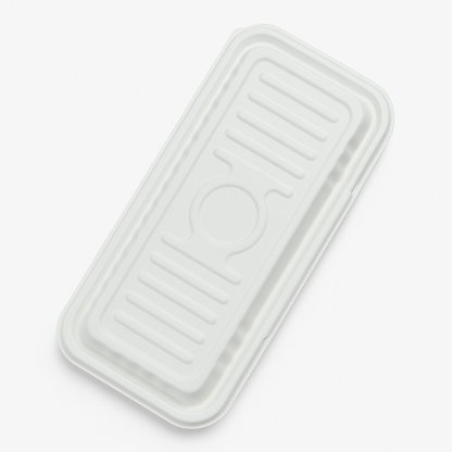 13" Sugarcane Bagasse Bio Box - XL - (No.5) - 200 Per Carton