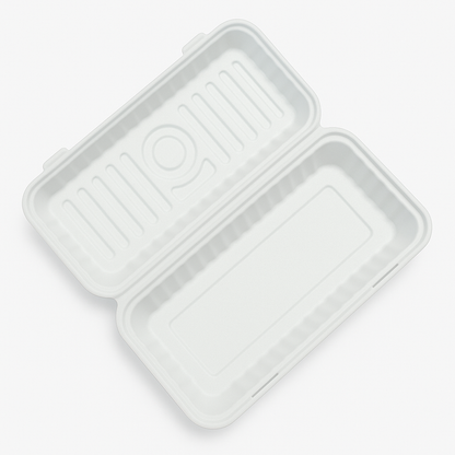 13" Sugarcane Bagasse Bio Box - XL - (No.5) - 200 Per Carton